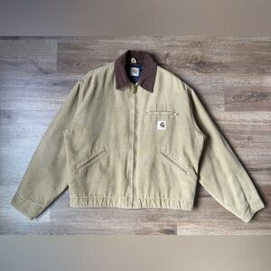 🇺🇸 Mint 1997 Carhartt JQ0472 Boulder Canvas Detroit Jacket XXL